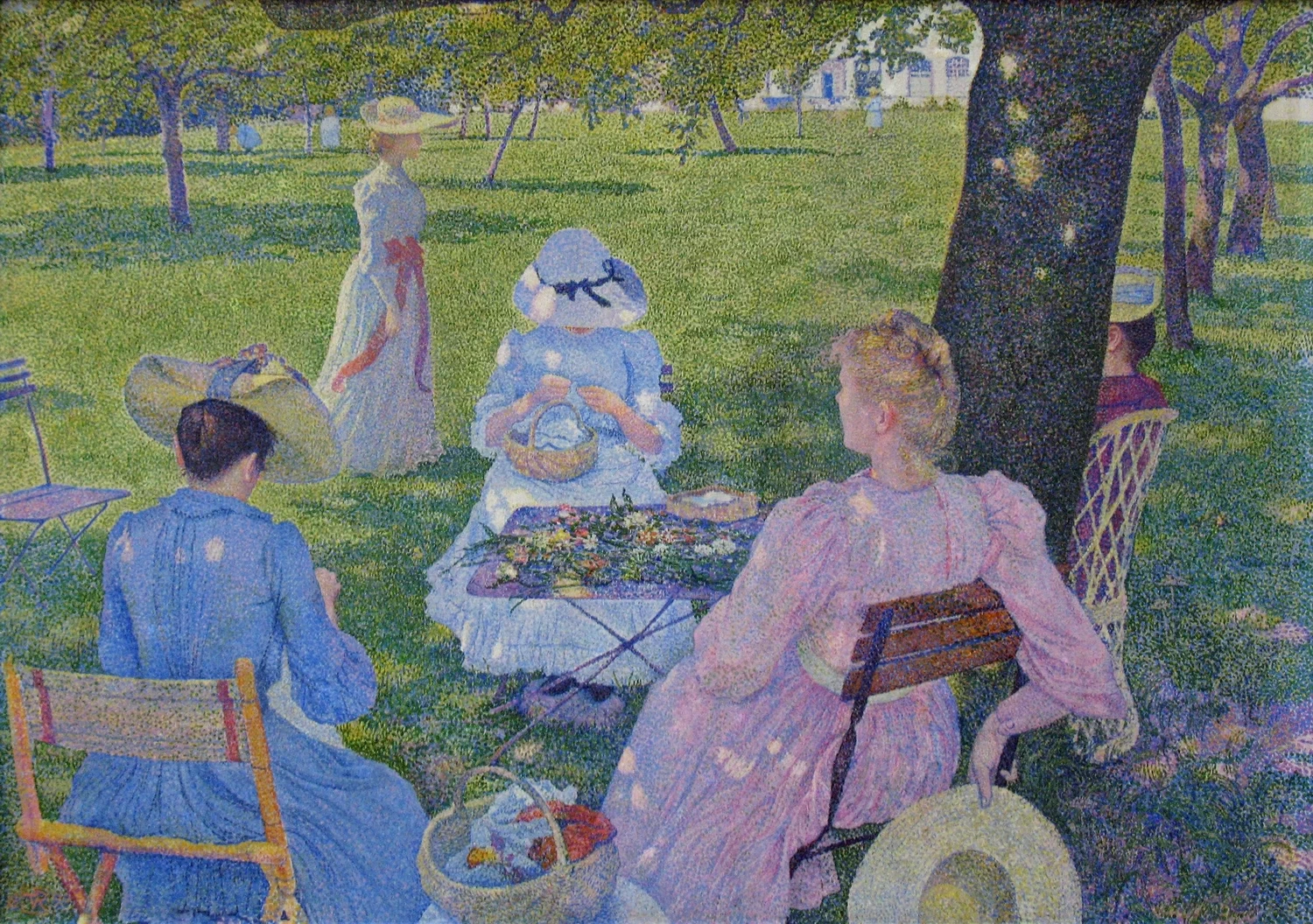 Una riunione di famiglia nel frutteto - Museo Kröller, Müller, Otterlo